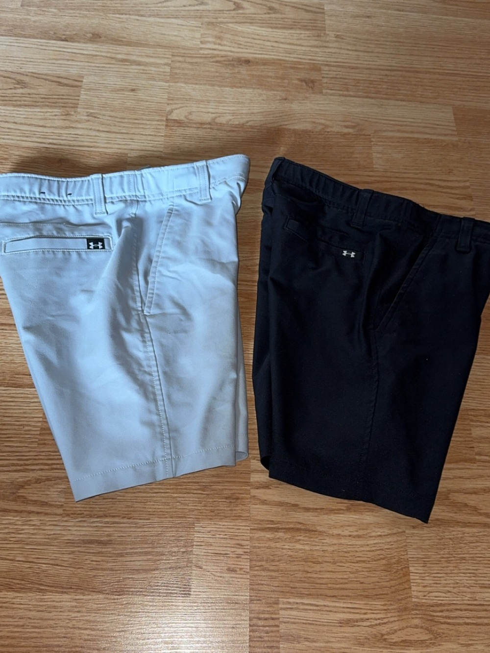 Under Armour Youth Performance/Golf Shorts - Grey and Black